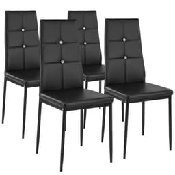 tectake Set matstolar Julien 4-delarsset