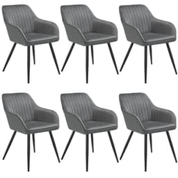 Stol Marilyn, velour, quiltet