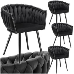 Set matsolar Astano i sammet, knutdesign