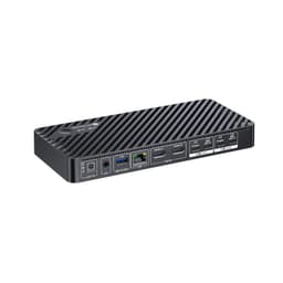 AV Access KD-E20 USB-C KVM Dockningsstation för 2 Laptops, Dual 4K-skärm, 11-i-1 med 100W PD, 1Gbps LAN & EDID-emulering