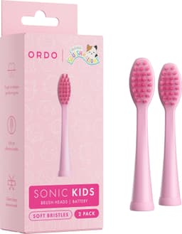 Ordo Sonic Kids Squishmallows Auggie tandborsthuvud 44918 (rosa)