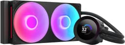 NZXT Kraken Plus 240 RGB AiO-køler (sort)