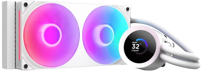 NZXT Kraken Plus 240 RGB AiO-kylare (vit)
