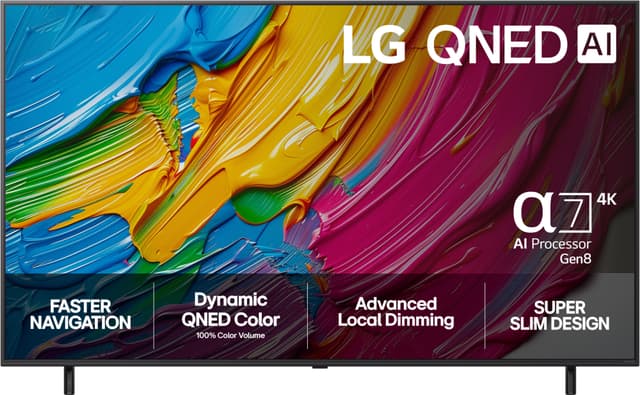 LG 86" QNED 80 4K QNED AI TV (2025)