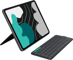 Logitech Flip Folio iPad Pro 13”/iPad Air 13” näppäimistökotelo musta