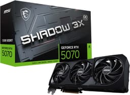 MSI GeForce RTX 5070 SHADOW 3X OC 12 GB näytönohjain