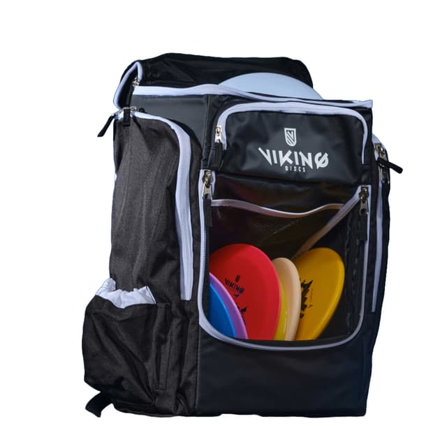 Viking Discs Tour Bag frisbeegolf sekk - Svart hvit