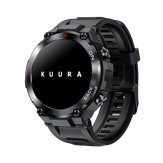 Kuura Smartwatch Sport S5 GPS V3, Svart