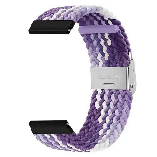 Flettet Elastisk urrem Garmin Forerunner 570 (47mm) - gradientpurple