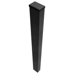 Fornorth Gjerdestolpe 170cm, svart