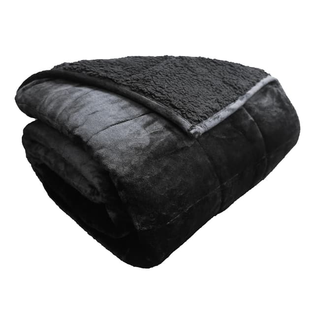 Polar Night Painopeitto 135x200cm Sherpa Black - 9 kg