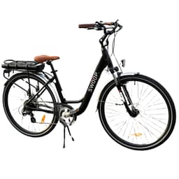 Swoop sähköpyörä City, naisten 28"", musta