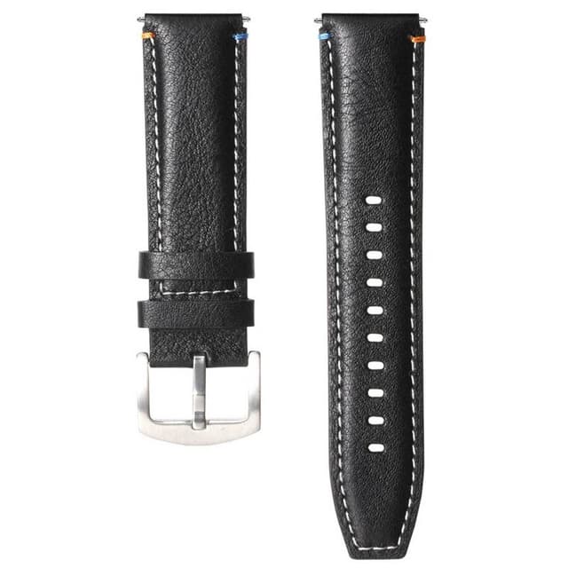 Läder klockarmband Suunto Run - Onyx