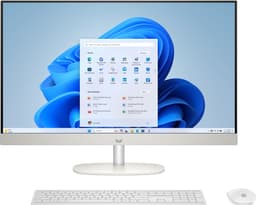 HP All-in-one 24-cr0864no R5-7520U /8/512 24" stationær computer