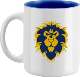 Blizzard WoW Alliance muki (valkoinen)