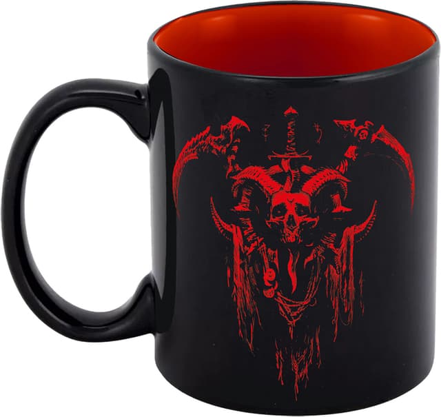 Blizzard Diablo IV Necromancer sigil mugg