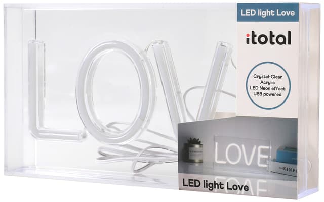 iTotal LED valaisin (Love)