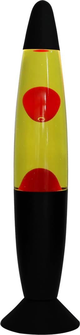 iTotal LED-lavalampa (vit, svart)