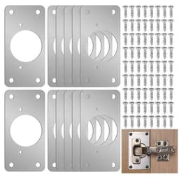 Saranoiden korjauslevy 90x50mm 10 kpl, ruuvit mukana