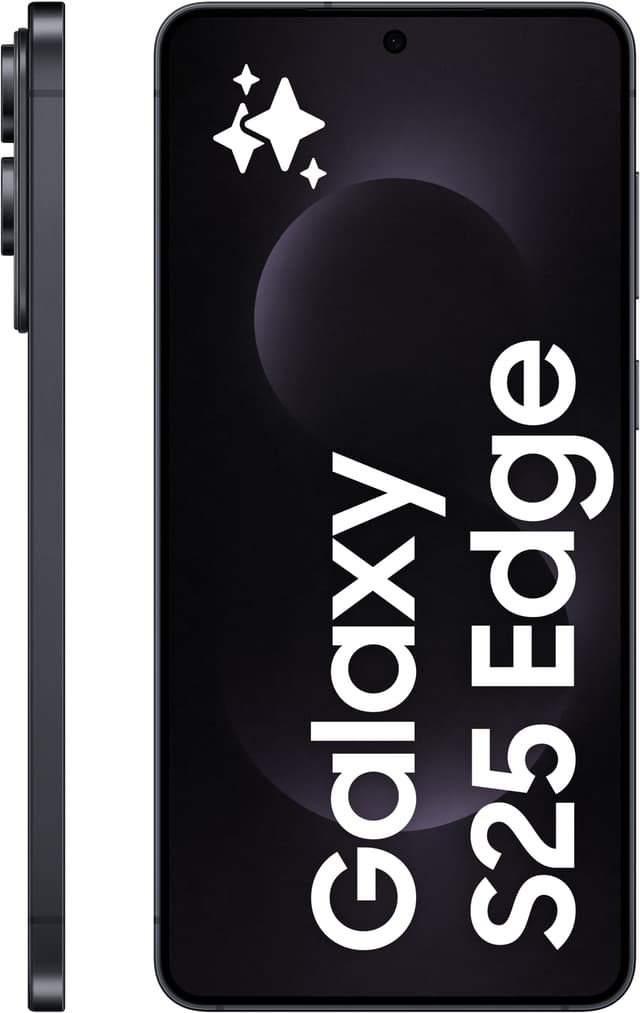 Samsung Galaxy S25 Edge 5G älypuhelin 12/512 GB (Titanium Jetblack