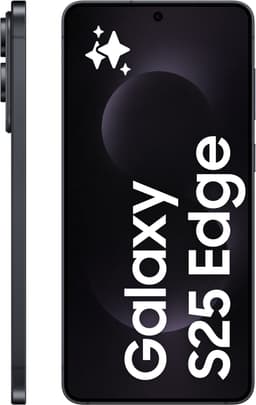 Samsung Galaxy S25 Edge 5G smarttelefon 12/256GB (Titanium Jetblack)