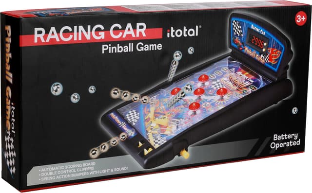 iTotal Racing Car themed mini PinBall - Elkjøp