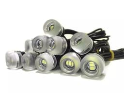SMD DRL - kørelys 9W, 12V, 2-Pack (DRL109)