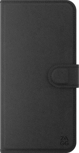 Zagg Samsung Galaxy S25 Edge lommebokdeksel (sort)