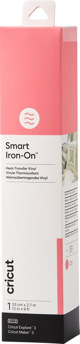 Cricut Smart Iron-On Glitter ark 33x273 cm (pink)