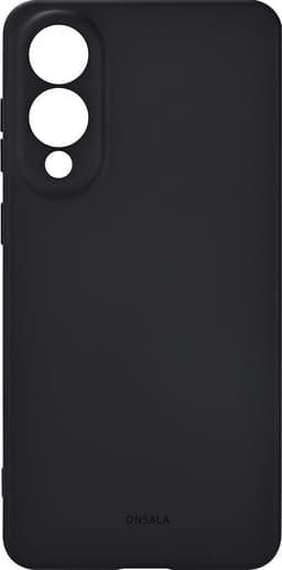 Onsala Samsung Galaxy S25 Edge silikone cover(sort)