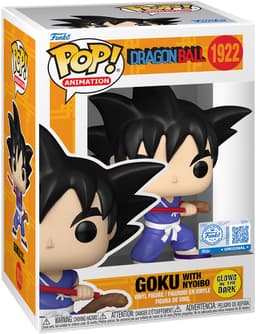 Funko POP! Dragon Ball Z Goku Nyoibou figur (Glow)