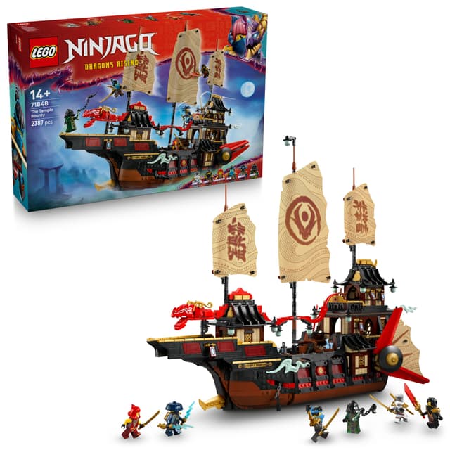 Ninjago 71848 Tempelskipet Bounty