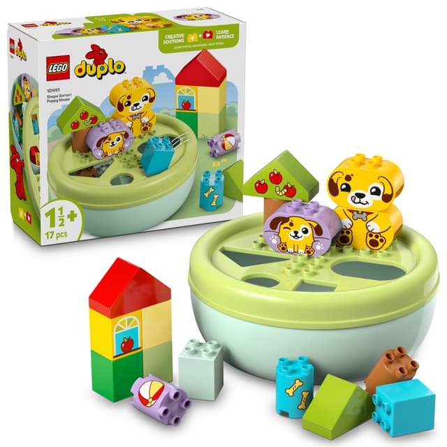 LEGO DUPLO Min första formsorterare valphus 10441