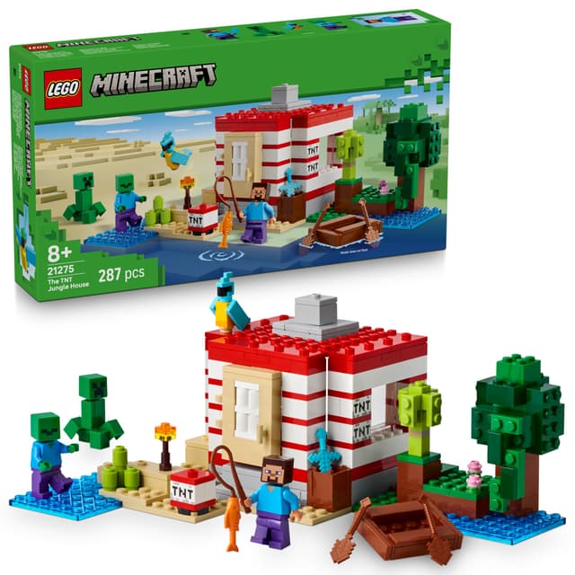 LEGO - Minecraft - Dynamithuset i djungeln (21275)