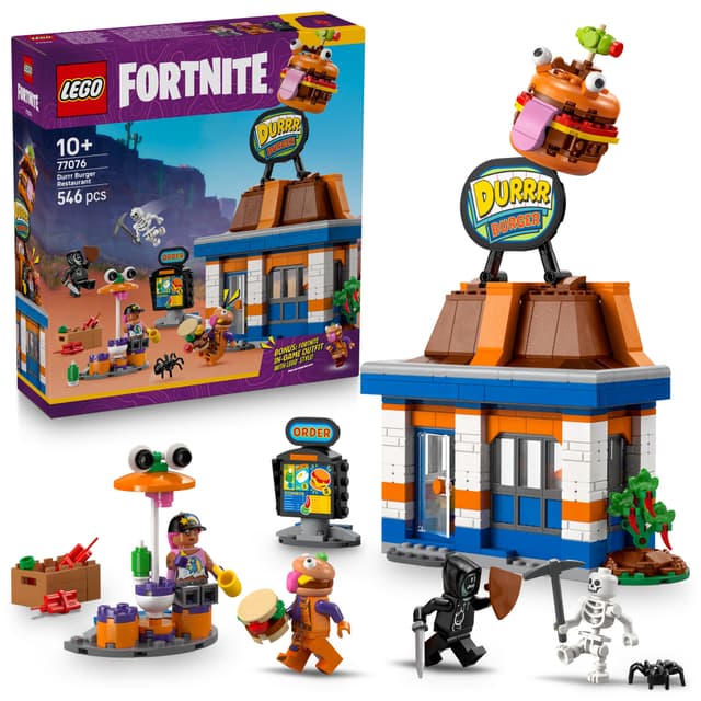 LEGO Fortnite Durrr Burgers restaurang 77076