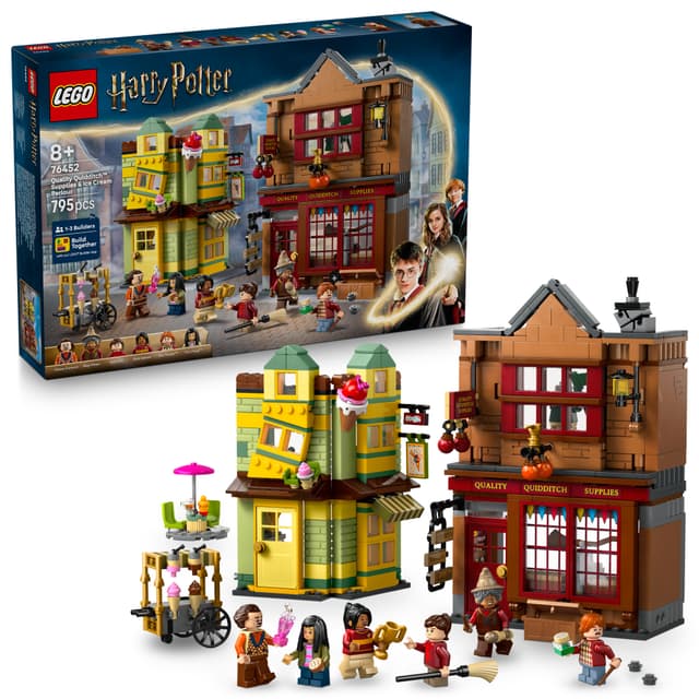 LEGO Harry Potter Förstklassiga quidditchtillbehör & glassbar 76452