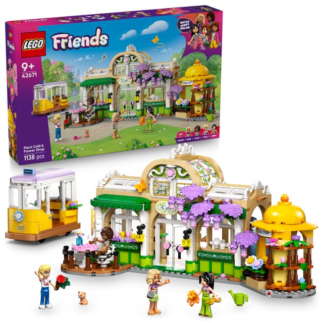 LEGO Friends Växtkafé & blomsteraffär 42671