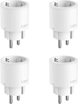 TP-Link Tapo P115 Mini Smart Wi-Fi plugg (4-pakning)