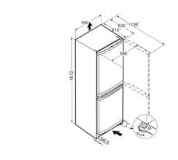 Liebherr CUele 2831-26 001 Jääkaappi/pakastin