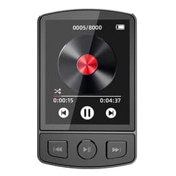 64 GB Bluetooth MP3 MP4 musikkvideospiller FM-radio 1,77 tommers skjerm