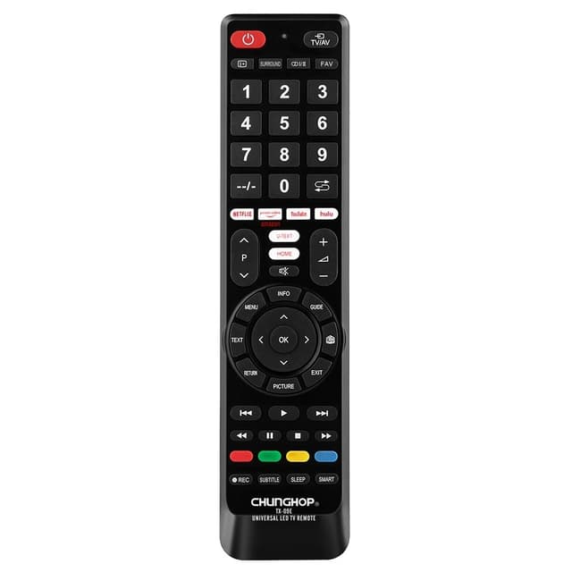 Fjärrkontroll CHUNGHOP TX-09E Universal TV-fjärrkontroll Ersättning