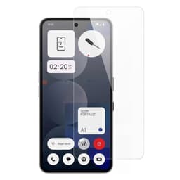 AMORUS for Nothing Phone (3a) Pro skjermbeskytter 2.5D buekant 9H høy aluminium-silisiumglassfilm