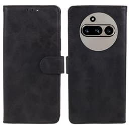 Til Nothing Phone (3a) Pungcover Beskyttende Telefoncover - Sort