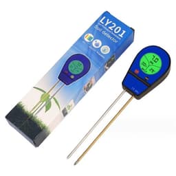 Digital Soil Tester 3i1 Temperatur Luftfugtighed PH Meter Acidity Analyzer