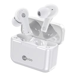 LENOVO LECOO In-Ear trådløse øretelefoner Bluetooth-hovedtelefoner Opladningsetui - Hvid