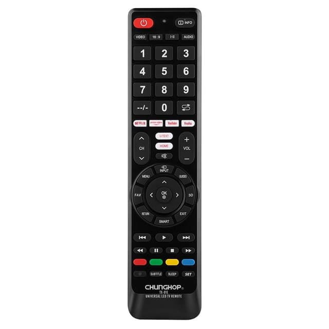 Fjärrkontroll CHUNGHOP TX-01E Universal TV-fjärrkontroll Ersättning