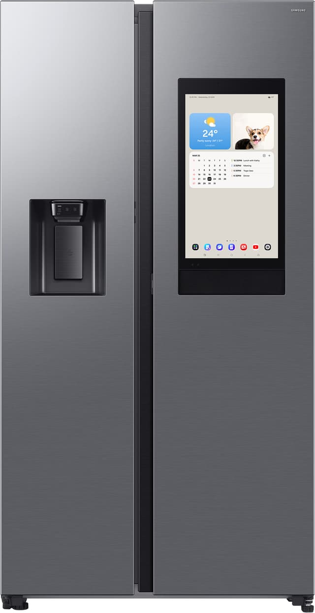 Samsung side-by-side RS90F66BETEF (rustfrit stål) billede 1
