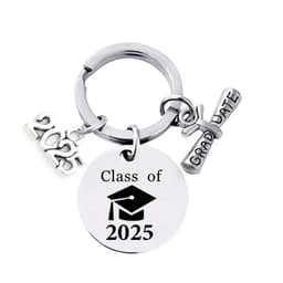 Class of 2025 Nyckelring – Examenspresent i Rostfritt Stål