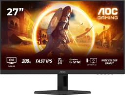 AOC 27G4HRE | FHD | IPS | 200Hz | 1ms 27" gaming-skærm