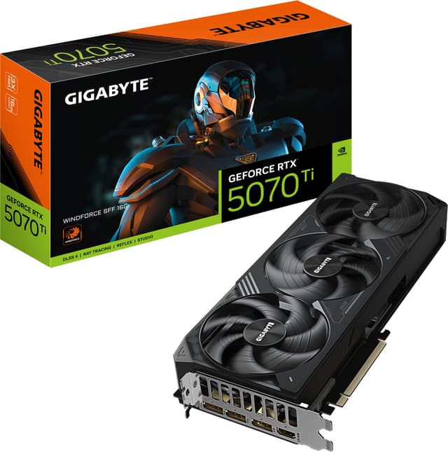 Gigabyte GeForce RTX 5070 Ti Windforce grafikkort
